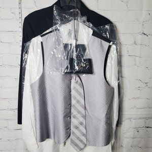 Vera Wang Tuxedo in Black/Silver